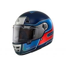 FULL FACE HELMET MT HELMETS JARAMA BAUX D7 MATT BLUE XL