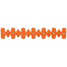 EXHAUST HEAD PIPE GUARD POLISPORT ARMADILLO 8483800002 LONG ORANGE