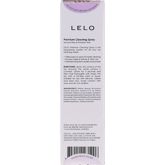 Lelo antibakterialní sprej 60ml