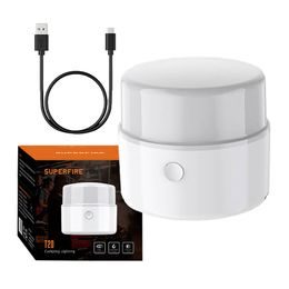 Superfire T20 Lampka kempingowa, 180 lm, USB