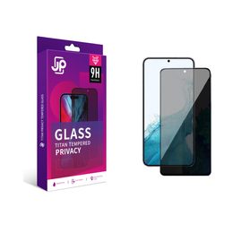 JP Titan Privacy Extra wytrzymałe Szkło hartowane, Samsung Galaxy S24, czarne