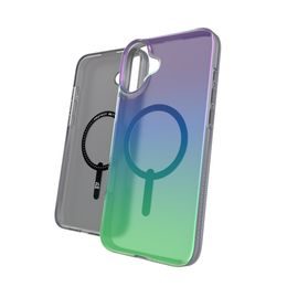 ZAGG Milan Snap etui ochronne, iPhone 16 Plus, tęczowe