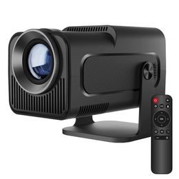 Magcubic HY320, przenośny projektor 4K do filmów i gier, czarny