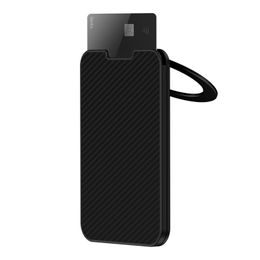 Benks magnetyczny portfel ze stojakiem ArmorGo Kevlar, czarny