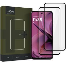 Hofi Pro+ Szkło hartowane, Motorola Moto G55 5G, 2 sztuki, czarne