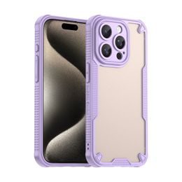 ArmorShield Hybrid Case, iPhone 15 Pro, μωβ