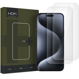 Hofi Pro+ Προστατευτικό Γυαλί, iPhone 16 Plus, 2 τεμάχια, διάφανο