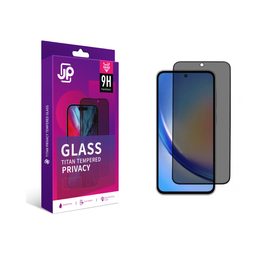 JP Titan Privacy Extra wytrzymałe Szkło hartowane, Samsung Galaxy A55, czarne