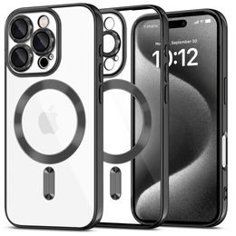 Tech-Protect MagFlex MagSafe iPhone 16 Pro Max, γυαλιστερό μαύρο