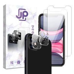JP Zestaw combo, Zestaw 2 szkieł hartowanych i 2 szkiełek na aparat, iPhone 11