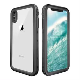 ShellBox IP68 etui, iPhone X / XS, czarny