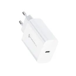 Forcell προσαρμογέας με σύνδεση USB-C, 3A, 25W με λειτουργία φόρτισης PD και QC 4.0