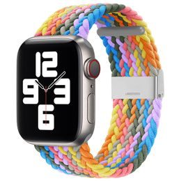 Pasek Fabric do Apple Watch 6 / 5 / 4 / 3 / 2 (40 mm / 38 mm) kolorowy, wzór 3