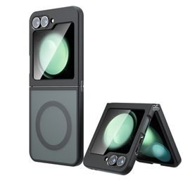 Techsuit PureFrost MagSafe, Samsung Galaxy Z Flip 6, παγωμένο μαύρο