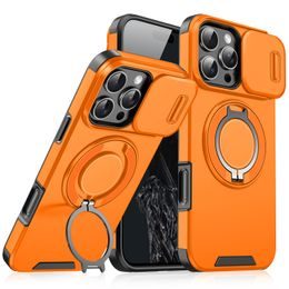 Θήκη Camslide Stand, iPhone 16 Pro, πορτοκαλί