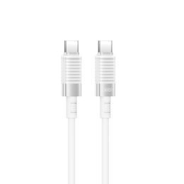 Kabel XO NB-Q282B PD USB-C - USB-C, 1 m, biały