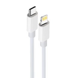 Maxlife kabel MXUC-05 USB-C - Lightning 2,0 m 20W, biały