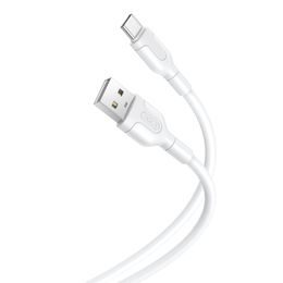 Kabel XO NB212 USB - USB-C, 1 m, biały