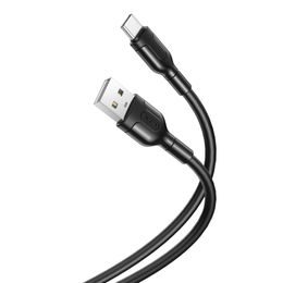 Kabel XO NB212 USB - USB-C, 1 m, czarny