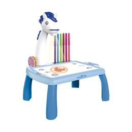 Projektor Maxlife ze stolikiem do rysowania MXDP-200, niebieski