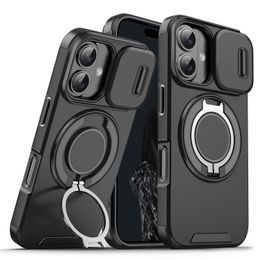 Θήκη Camslide Stand, iPhone 16 Plus, μαύρο