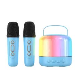 Bezprzewodowy zestaw karaoke dla dzieci, niebieski