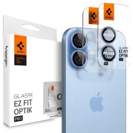 Spigen Optik.TR Ez Fit προστασία κάμερας, 2 τεμάχια, iPhone 16 / 16 Plus / 17, μπλε