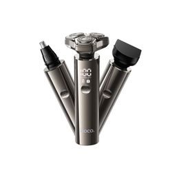 Hoco HP36 Zestaw do golenia 3w1, szary