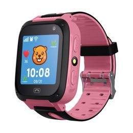 Setty FunKid SD-100 Dziecięcy smartwatch LBS, różowy