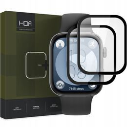 Hofi Pro+ Szkło hartowane hybrydowe, Huawei Watch Fit 3 / 4, czarne, 2 sztuki