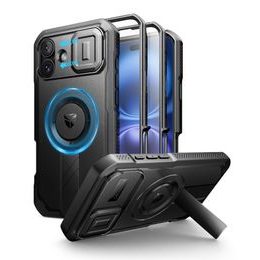 Dexnor MagSafe 360 Kickstand Προστατευτική Θήκη iPhone 16 Plus, Μαύρη