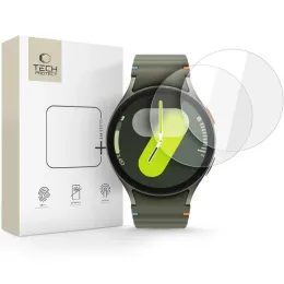 Tech-Protect Szkło hartowane Glass Fit+, Samsung Galaxy Watch 4 / 5 / 6 / 7 (44 mm), 2 sztuki