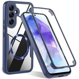 Techsuit MagSafe ColorVerse 360, Samsung Galaxy S23 FE, μπλε