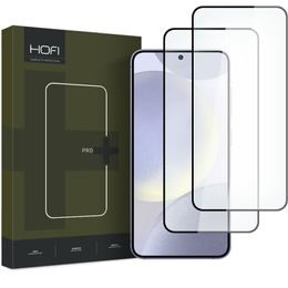 Hofi Pro+ Szkło hartowane, Samsung Galaxy S24+ Plus, 2 sztuki, czarne