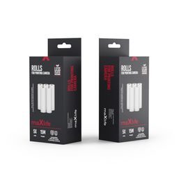 Maxlife zestaw wymiennych rolek do drukarek termicznych (5szt)