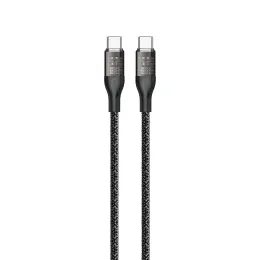 Kabel Dudao L22C USB-C - USB-C, 120W, 1m, szary