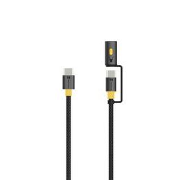 Tactical Stinger kabel USB-C - USB-C, 1,5 m, czarny