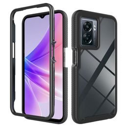 Techsuit Defense360 Pro + Szkło hartowane, Oppo A77 5G, czarny