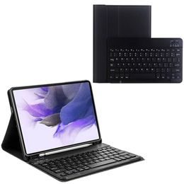 Etui z klawiaturą Bluetooth do Samsung Galaxy Tab S7 FE / S7 Plus, czarne