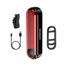 Superfire BTL01 Tylne światło rowerowe, USB, 230mAh