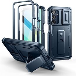 Dexnor 360 Kickstand Camprotector Θήκη Samsung Galaxy A16, Μπλε