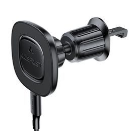 Acefast βάση αυτοκινήτου με ασύρματη φόρτιση D46, 15 W, μαύρη