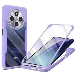 Techsuit ColorVerse 360, Xiaomi Redmi 14C / Poco C75, μωβ