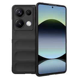 Etui Magic Shield, Xiaomi Redmi Note 14S, czarne