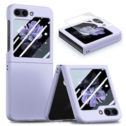 Θήκη Skin Feeling, Samsung Galaxy Z Flip 6, μωβ