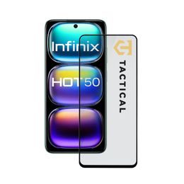 Tactical Glass Shield 5D προστατευτικό οθόνης για Infinix Hot 50 4G, μαύρο