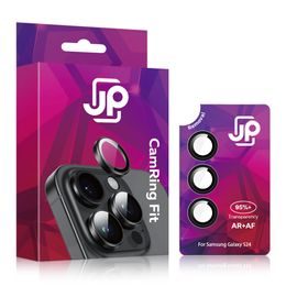 JP Camring Fit, szkiełko do obiektywu aparatu, Samsung Galaxy S24, czarne