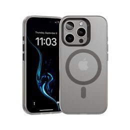 Benks Magnetic Lucid Armor etui, iPhone 16 Pro, szary