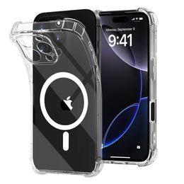 Techsuit Shockproof MagSafe διάφανη θήκη, iPhone 16 Pro Max