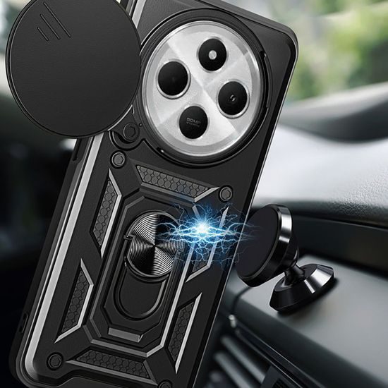 Tech-Protect CamShield Pro Xiaomi Redmi 14C / Poco C75, czarny